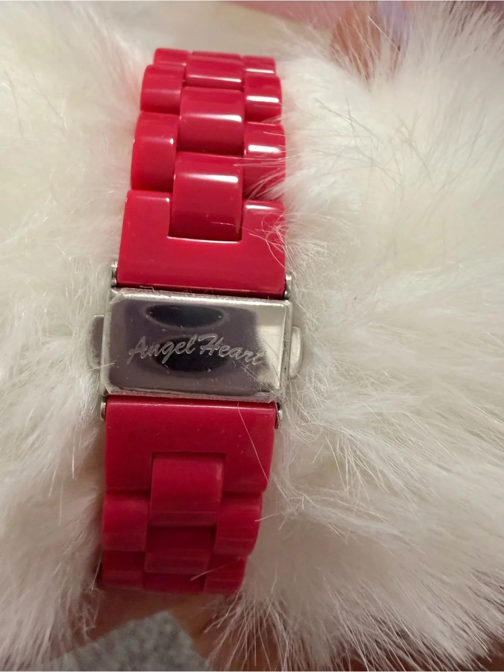 Angel Heart Love Sports Pink Quartz Watch (WL39) – Full Original Gift Box Set
